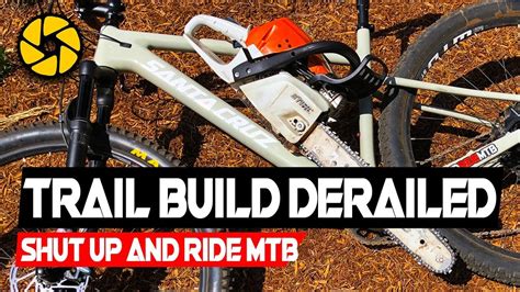 how to build mountain bike trails with a skid steer|mountain bike trail digging machines.